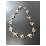 STERLING SILVER HEAT NECKLACE - 43 GRAMS