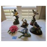 GOLDFINCH/WARBLER/WOOD DUCK/BLUE JAY