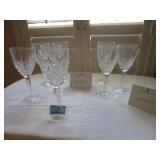 WATERFORD CRYSTAL GLASS SET OF 8