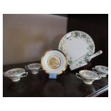 MINTONS CHINA CUPS/ANDREA PLATTER/SERVER/ETC