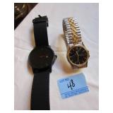 MENS CITIZEN WATCH/MENS BLACK WATCH