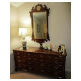 DRESSER AND MIRROR