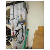 ASSORTED SMALL TOOLS/REBAR