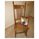 ANTIQUE WOODEN ROCKER