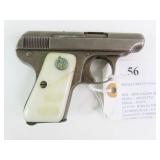 BRESCIA BREVETTO 6.35/.25AUTO SEMI AUTOMATIC PISTO