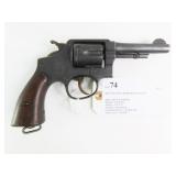 S & W VICTORY .38 S&W SPL REVOLVER