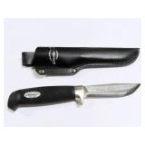 J. MARTTIINI - FINLAND FIXED BLADE KNIFE W/SHEATH