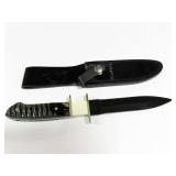 BEAR & SONS CUTLERY FIXED BLADE KNIFE W/SHEATH