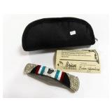 BUCK #111 - DESIGN BY BRIAN YELLOWHORSE #44/50 - E