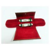 1986 - 2 KNIFE SET - PARKER-EDWARDS ABCA #2380/399