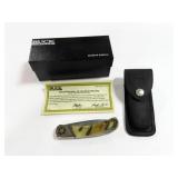 BUCK CUSTOM KNIFE #399/1000 WITH SHEATH