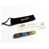 WRANGLER SINGLE BLADE - DESIGN BY DAVID YELLOWHORS