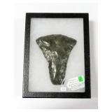 MYAN BIFACIAL OBSIDIAN DOUBLE SIDED AXE