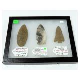 3 POINTS: ADENA BLADE LATE ARCHAIC-WOODLAND 3,500-