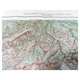 UNFRAMED MAP OF THE GREAT SMOKY MOUNTAINS NAT