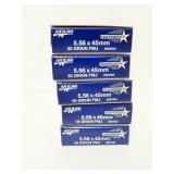 100 ROUNDS INDEPENDENCE 5.56X45MM AMMUNITION