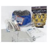 SURVIVAL BAG: BAG, GOGGLES, MASKS, MRE, EMERGENCY