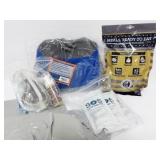 SURVIVAL BAG: BAG, GOGGLES, MASKS, MRE, EMERGENCY