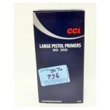 1000 CCI LARGE PISTOL PRIMERS - NO. 300