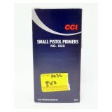 1000 CCI SMALL PISTOL PRIMERS - NO. 500