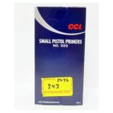 1000 CCI SMALL PISTOL PRIMERS - NO. 500