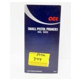 1000 CCI SMALL PISTOL PRIMERS - NO. 500