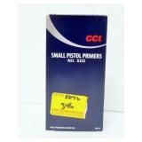 1000 CCI SMALL PISTOL PRIMERS - NO. 500