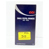 1000 CCI SMALL PISTOL PRIMERS - NO. 500