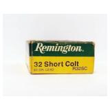 33 ROUNDS REMINGTON .32 SHORT COLT AMMUNITION