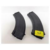 2 - 30 ROUND METAL EASTERN BLOC AK MAGAZINES