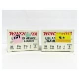 50 ROUNDS WINCHESTER UPLAND 20 GA. SHELLS