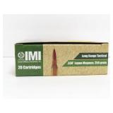 20 ROUNDS IMI .338 LAPUA MAGNUM AMMUNITION