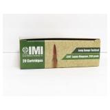 20 ROUNDS IMI .338 LAPUA MAGNUM AMMUNITION
