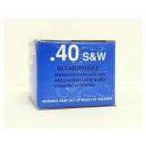 50 ROUNDS BLACK HILLS .40 S&W AMMUNITION