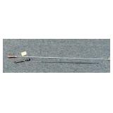 2 LONG GUN CLEANING RODS