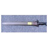 U.S.N. MARK 1 TRAINING BAYONET WITH SCABBARD