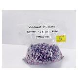 500 ROUNDS VALIANT BULLETS FOR RELOADING 9MM
