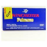 1000 WINCHESTER PRIMERS FOR LARGE PISTOLS - WLP