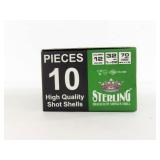 10 ROUNDS STERLING 12 GA. SHOTGUN SLUGS