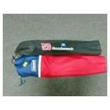 2 FOLDING BAG CHAIRS: #29 NASCAR (USED) AND