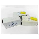 3 BOXES OF .38 CAL BRASS FOR RELOADING - 150 ROUND