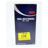 1000 CCI SMALL RIFLE PRIMERS - NO. 400