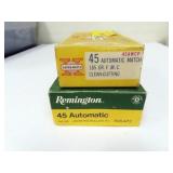 61 ROUNDS .45 AUTO AMMUNITION