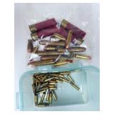 LOOSE AMMUNITION: 37 RDS. .22LR, 4-16 GA. SHELLS,
