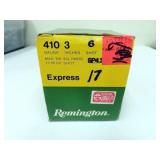 17 ROUNDS REMINGTON 410 GA. SHELLS