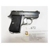 F. I. E. TITAN .25 AUTO SEMI AUTOMATIC PISTOL