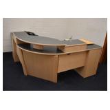 DESK AND 3 DRAWER FILE