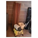 FENCE POSTS, SPRAYER ETC.