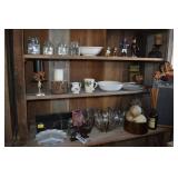 CONTENTS OF UPPER SHELF