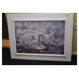 FRAMED SWAN PRINT